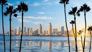 downtown San Diego skyline California